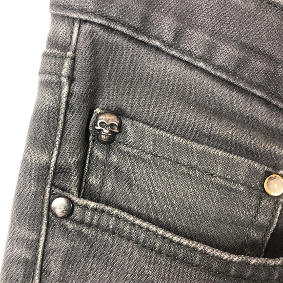 JOHN VARVATOS SKINNY BUTTON FLY JEAN - Picture 3 of 8